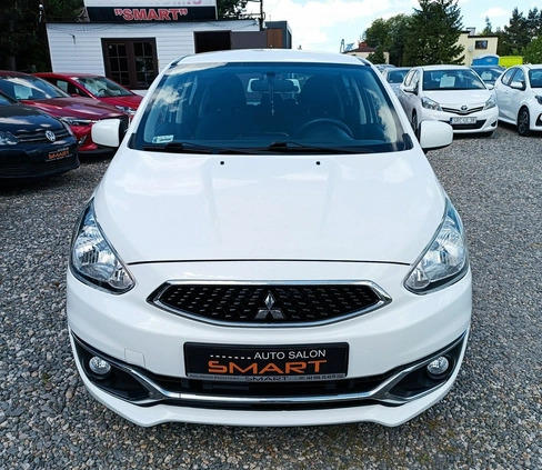 Mitsubishi Space Star cena 26900 przebieg: 74000, rok produkcji 2016 z Łobez małe 301